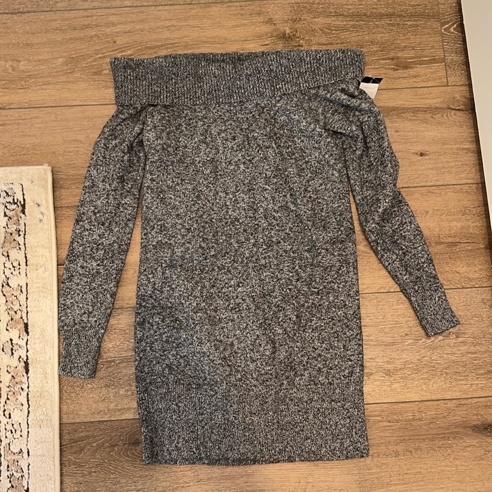 NWT American Eagle off the shoulder sweater dress